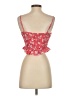Sim & Sam 100% Rayon Red Sleeveless Top Size S - photo 2
