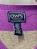 Chaps Purple Pullover Sweater Size L - photo 7