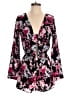 Charlotte Russe 100% Polyester Black Romper Size S - photo 1