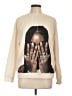 Shein Print Tan Sweatshirt Size L - photo 1