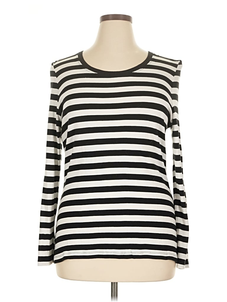 Pre-owned Gap Outlet 3/4 Sleeve T-shirt In Ivory