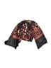 Unbranded Paisley Black Red Scarf One size - photo 1