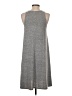 Gap Solid Gray Casual Dress Size S - photo 2