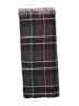 Zara Plaid Burgundy Green Scarf One size - photo 2