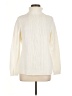 Kate Hill Ivory Turtleneck Sweater Size M - photo 1