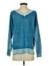 Sundance Metallic Blue Pullover Sweater Size S - photo 2
