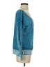 Sundance Metallic Blue Pullover Sweater Size S - photo 4
