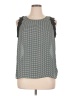 Worthington 100% Polyester Black Sleeveless Blouse Size XL - photo 1