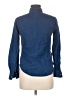 Massimo Dutti Blue Long Sleeve Button-Down Shirt Size 6 - photo 2