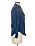 Massimo Dutti Blue Long Sleeve Button-Down Shirt Size 6 - photo 4
