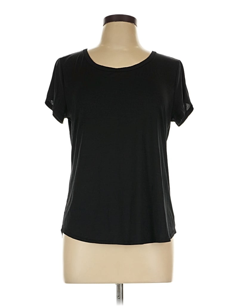 Pre-owned 90 Degree By Reflex Short Sleeve T-shirt In Black