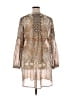 Lane Bryant Paisley Tan Casual Dress Size 22 - 24 Plus - photo 2
