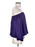 Boulee 100% Silk Purple Long Sleeve Blouse Size 0 - photo 4