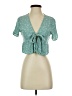 LA Hearts 100% Rayon Teal Tank Top Size S - photo 1