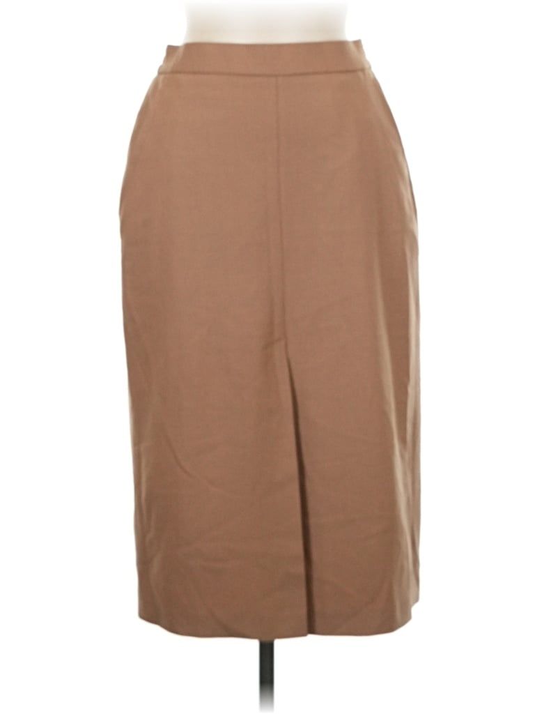 Pre-owned Seventy Formal Skirt In Tan