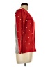 J.Crew Factory Store Polka Dots Red Pullover Sweater Size L - photo 4
