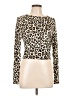 Gaze Tan Long Sleeve Top Size L - photo 1
