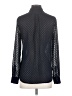 Banana Republic 100% Polyester Polka Dots Black Long Sleeve Blouse Size XS - photo 2