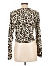 Gaze Tan Long Sleeve Top Size L - photo 2