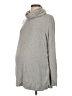 Seraphine Gray Turtleneck Sweater Size Sm Maternity - photo 1