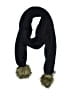 Aerie 100% Acrylic Black Blue Scarf One size - photo 1
