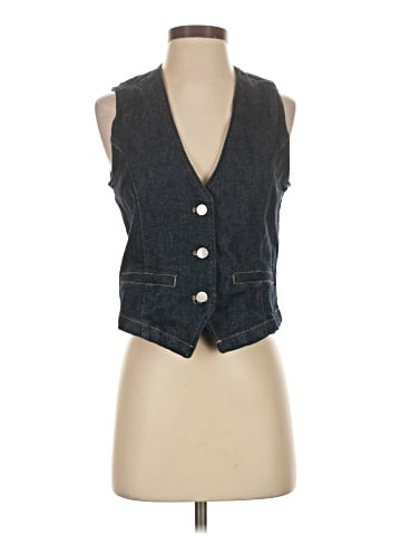 Pilcro Denim Vest (view 1)