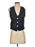 Pilcro Gray Denim Vest Size S - photo 1