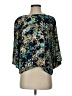Sam & Lavi 100% Rayon Teal 3/4 Sleeve Blouse Size XS - photo 1