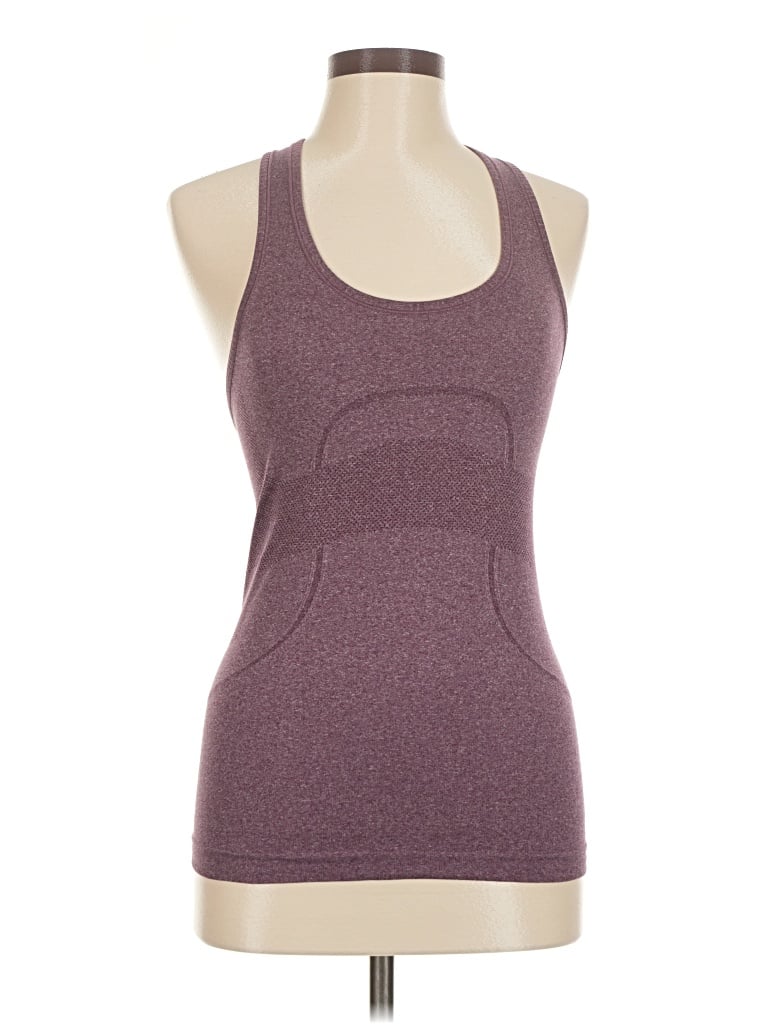 Pre-owned Lululemon Athletica Active Tank Top In Purple