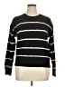 Bearpaw 100% Polyester Stripes Black Pullover Sweater Size XL - photo 1