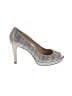 Antonio Melani Metallic Gray Heels Size 8 - photo 1
