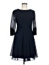 Ted Baker London 100% Polyester Solid Blue Cocktail Dress Size 6 (2) - photo 1