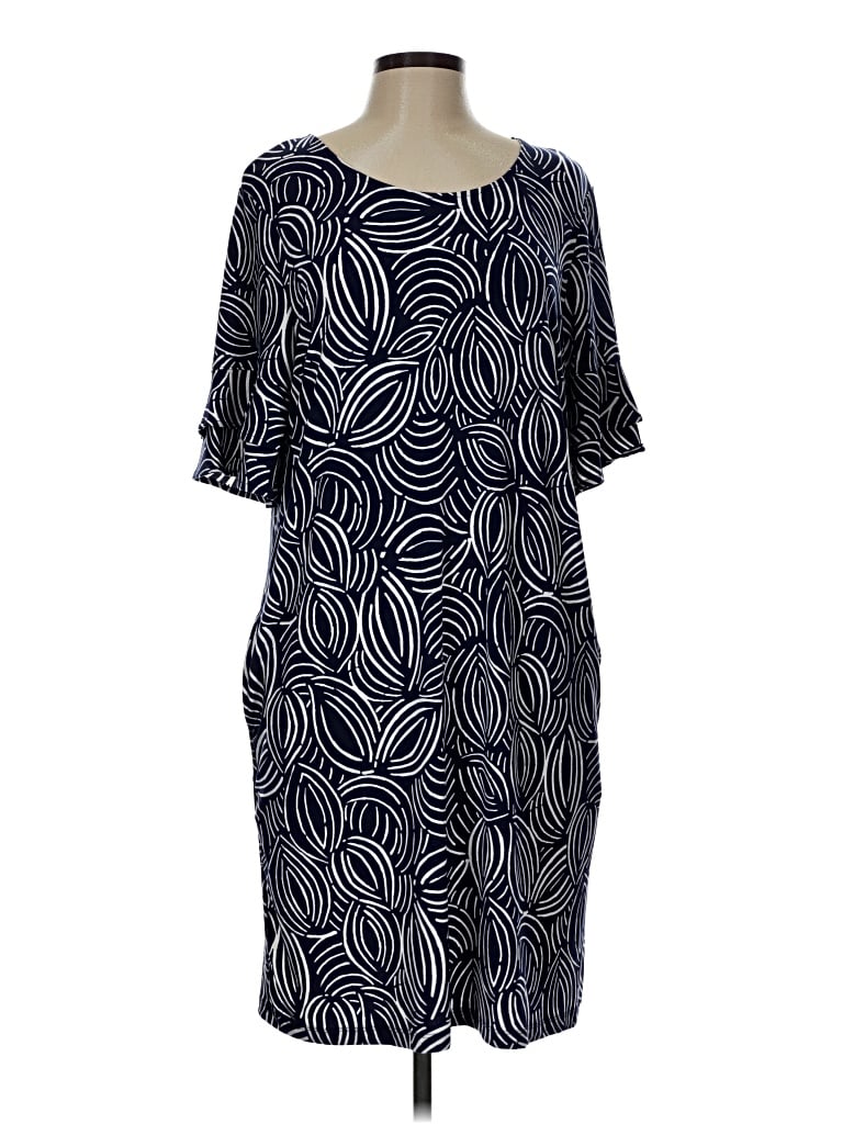 Pre-owned Chico's Casual Dress In Blue