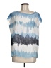 Hard Tail Tie-dye Blue Short Sleeve Blouse Size M - photo 1