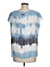Hard Tail Tie-dye Blue Short Sleeve Blouse Size M - photo 2