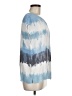 Hard Tail Tie-dye Blue Short Sleeve Blouse Size M - photo 4