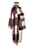Hyfve 100% Polyester Plaid Burgundy Jacket Size M - photo 4