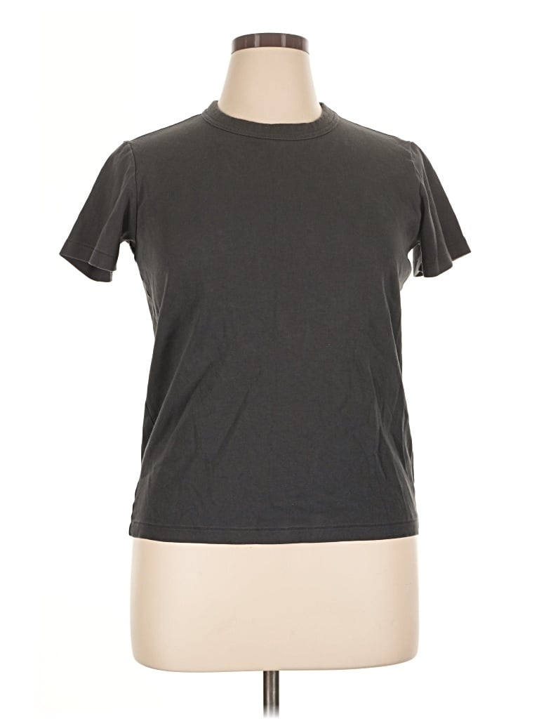 Pre-owned Uniqlo U Active T-shirt In Gray