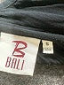 Bali Solid Black Casual Dress Size S - photo 8
