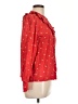 Levi's Red Long Sleeve Blouse Size L - photo 4