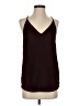 Ann Taylor LOFT 100% Polyester Burgundy Sleeveless Top Size XS - photo 1