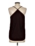 Ann Taylor LOFT 100% Polyester Burgundy Sleeveless Top Size XS - photo 2