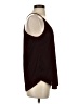 Ann Taylor LOFT 100% Polyester Burgundy Sleeveless Top Size XS - photo 4