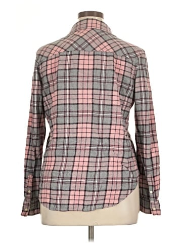 Aeropostale Long Sleeve Button-Down Shirt (view 2)