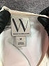 Worthington 100% Polyester Color Block Ivory Short Sleeve Blouse Size M - photo 7