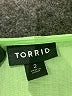 Torrid Green Sleeveless Blouse Size 2X Plus (2) - photo 7