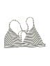 Unbranded Stripes Ivory White Swimsuit Top Size XS (estimated) - photo 1