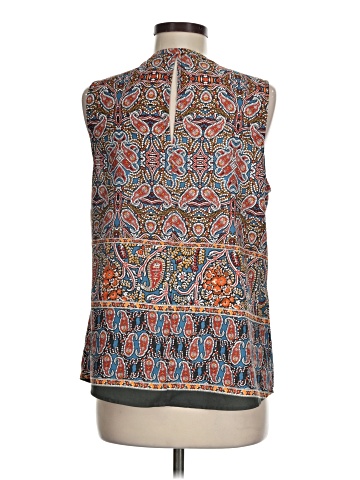 Pale Sky Sleeveless Blouse (view 2)