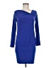 Assorted Brands Solid Blue Cocktail Dress Size M - photo 1