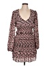 Trixxi 100% Polyester Floral Pink Casual Dress Size L - photo 1